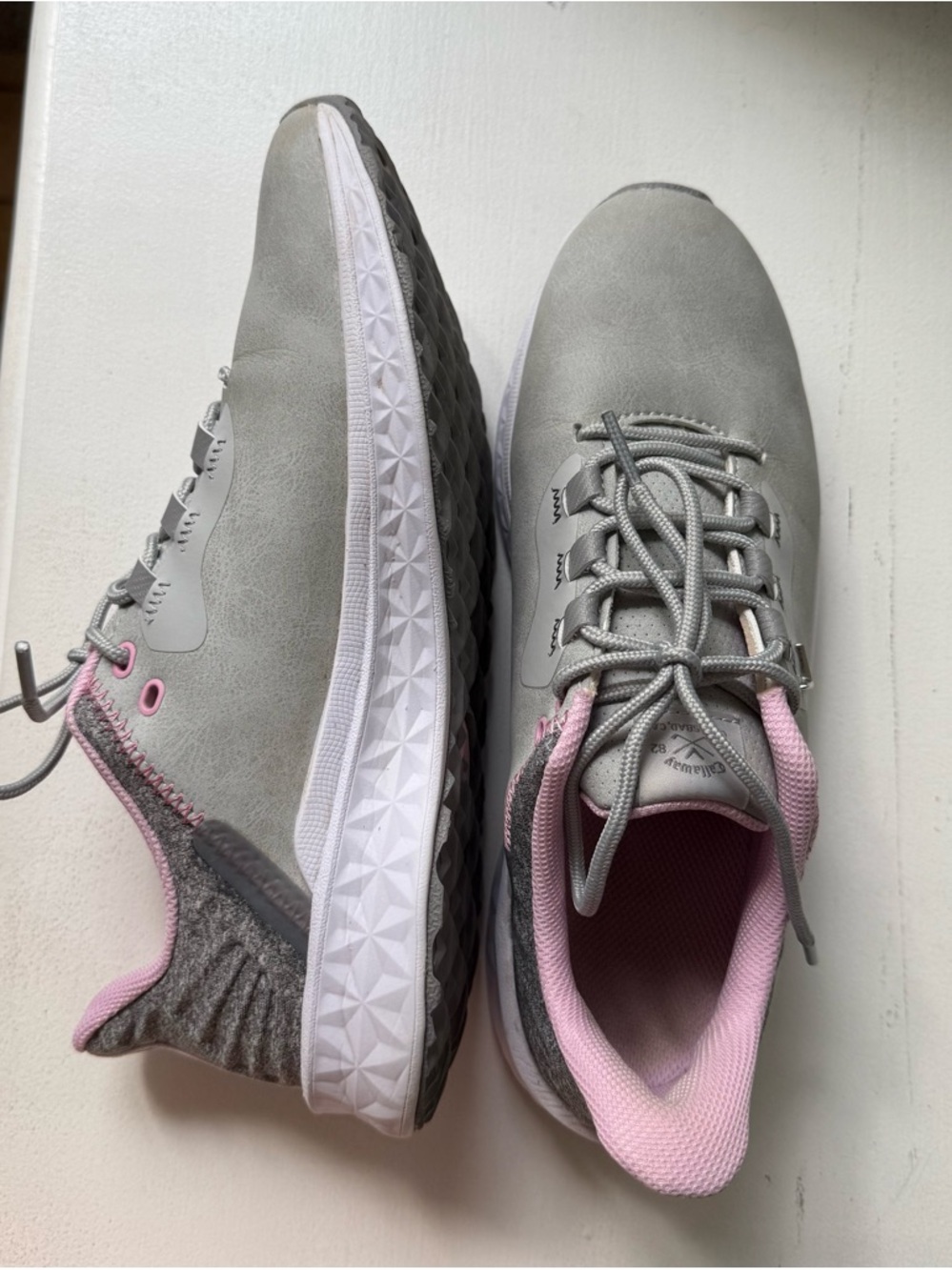 Callaway Grey and Pink Golf Shoes